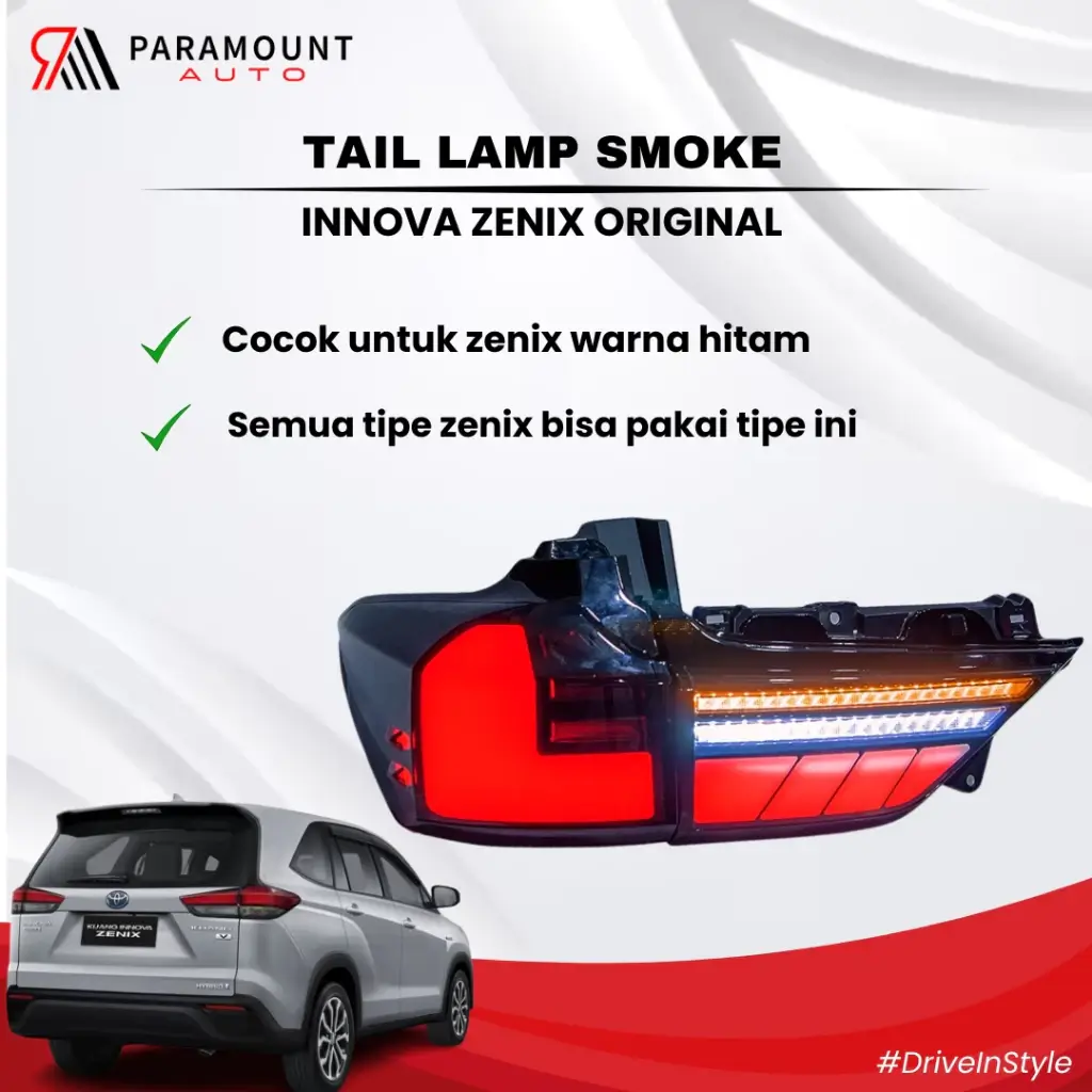 Tail Lamp Mobil Innova Zenix Original / Lampu Belakang Mobil / Lampu Tail - Image 3