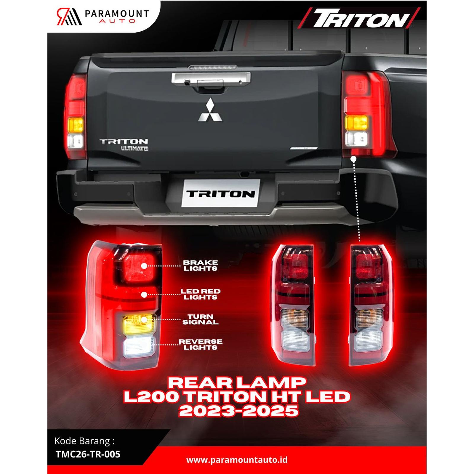 Stoplamp L200 Triton 2023 - 2025 - LED