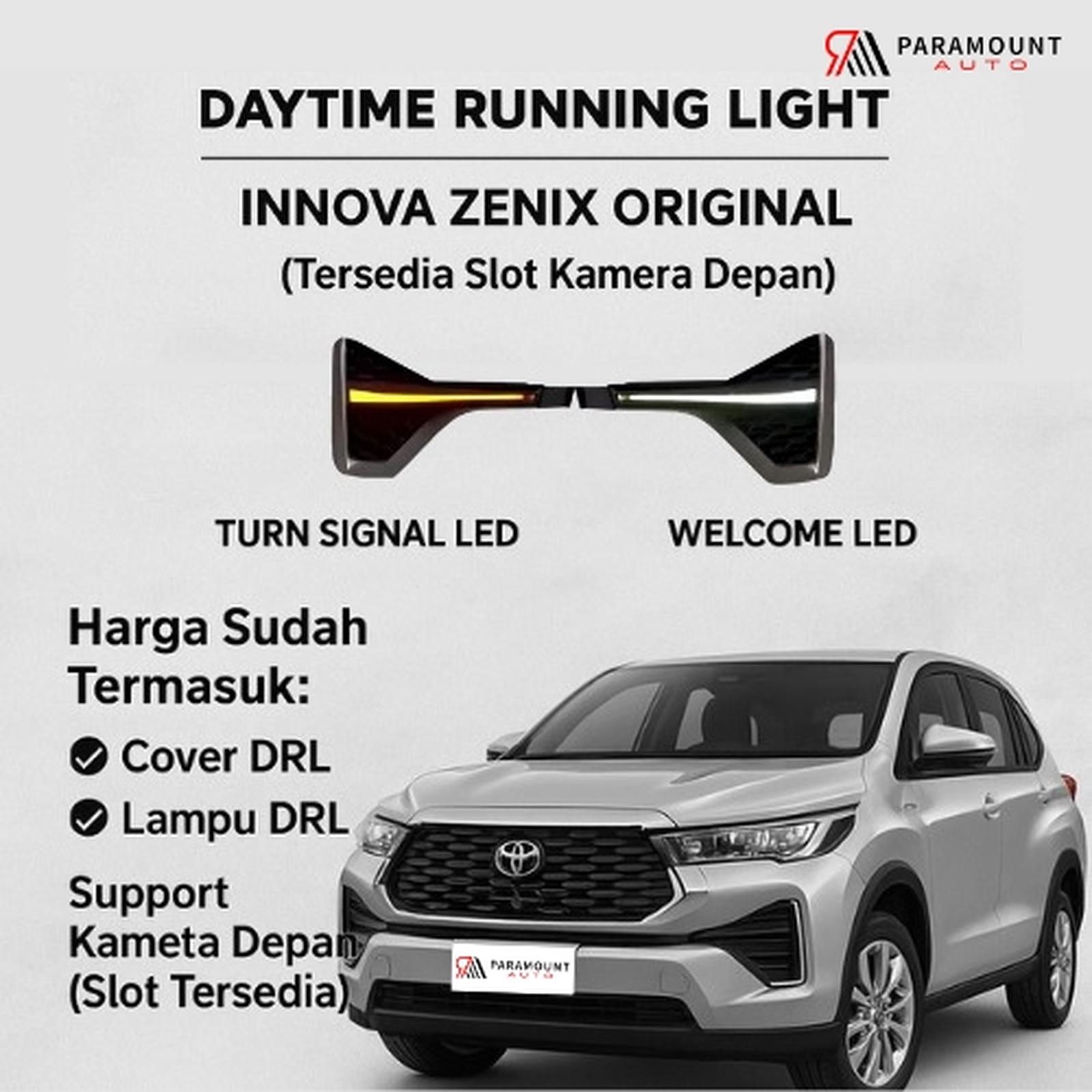 Lampu DRL Zenix LED - Pasang Di Workshop